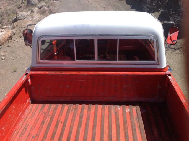 1968 Red Chevrolet C-10 Standard Cab Pickup