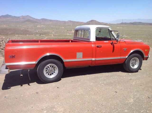 1968 Red Chevrolet C-10 Standard Cab Pickup