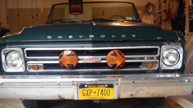 1968 Green Chevrolet C-10 Convertible