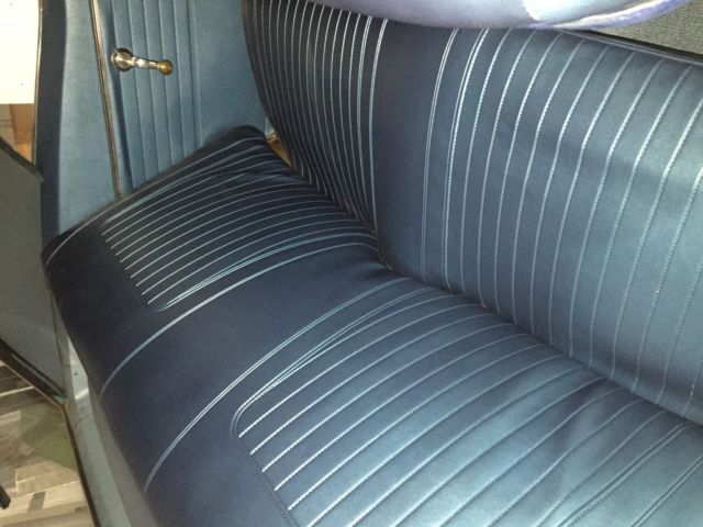 1968 Blue Chevrolet Camaro