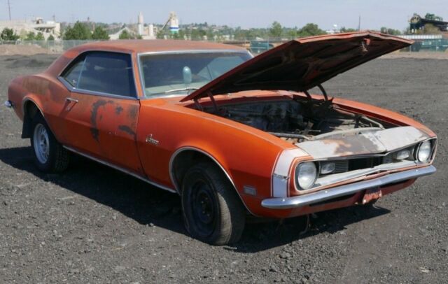 1968 Yellow Chevrolet Camaro Coupe