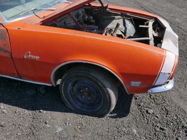 1968 Yellow Chevrolet Camaro Coupe