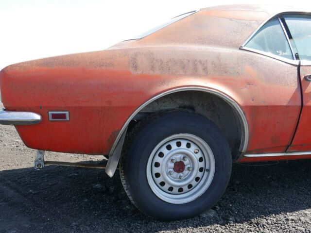 1968 Yellow Chevrolet Camaro Coupe