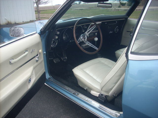 1968 Red Chevrolet Camaro Convertible