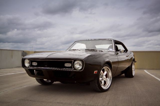 1968 Black Chevrolet Camaro Coupe