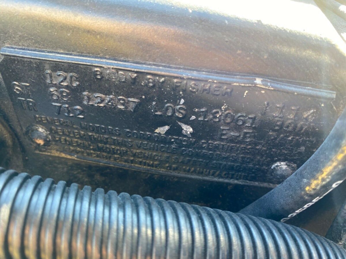 1968 Blue Chevrolet Camaro Coupe