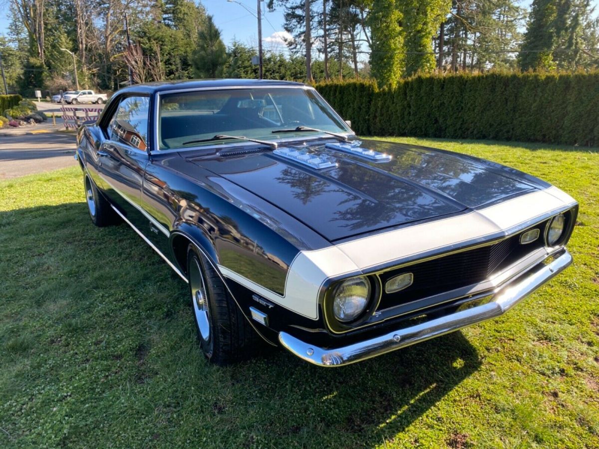 1968 Blue Chevrolet Camaro Coupe