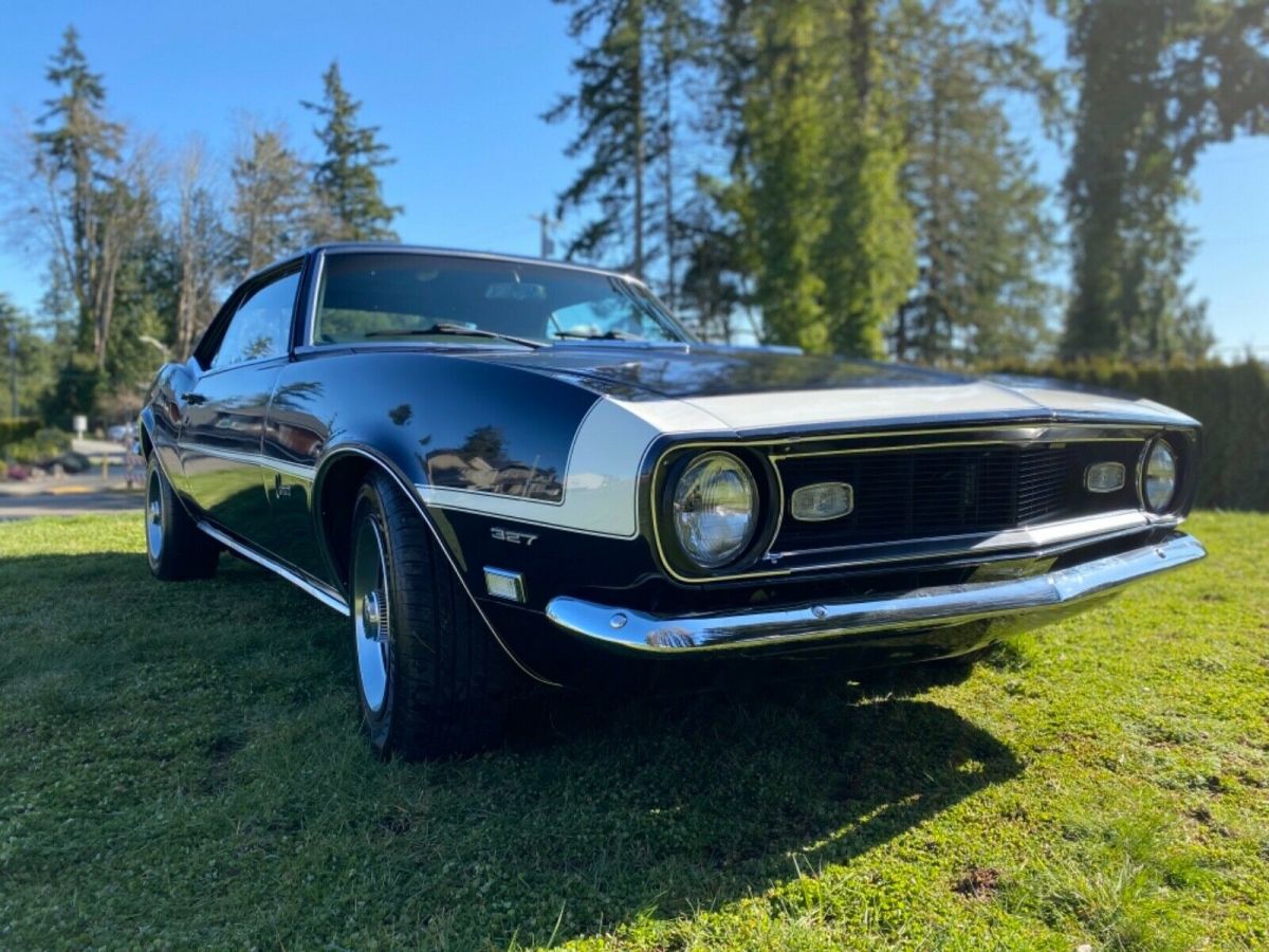 1968 Blue Chevrolet Camaro Coupe