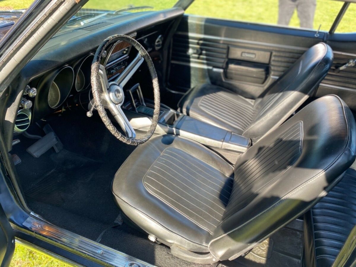 1968 Blue Chevrolet Camaro Coupe