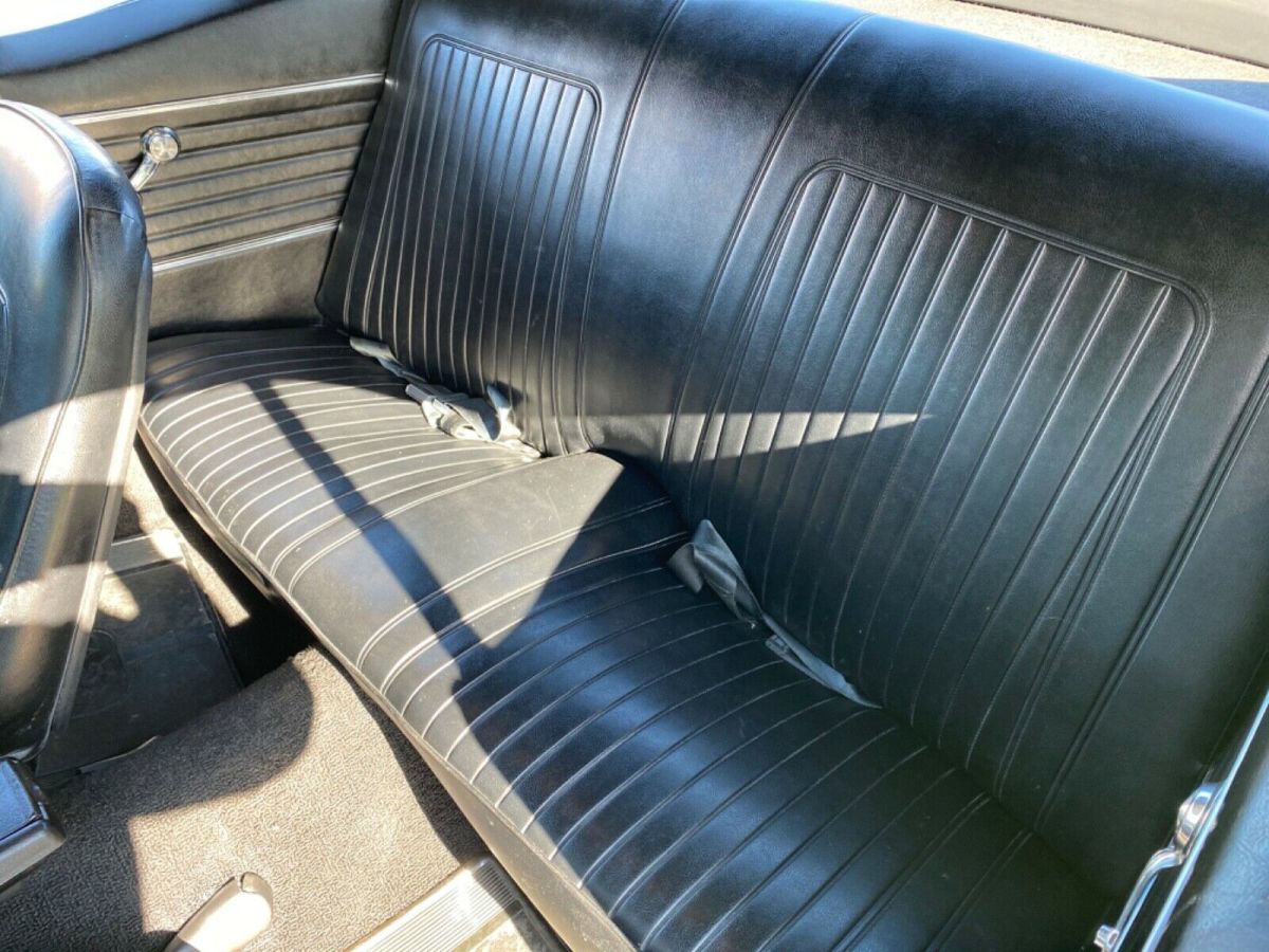 1968 Blue Chevrolet Camaro Coupe