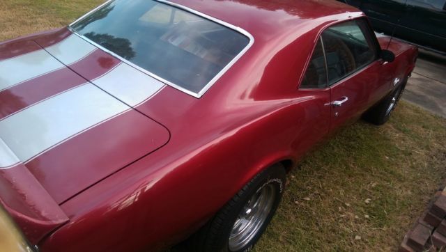 1968 Red Chevrolet Camaro Coupe