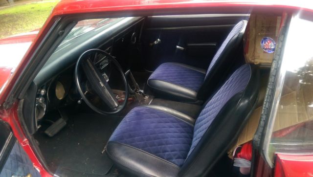 1968 Red Chevrolet Camaro Coupe