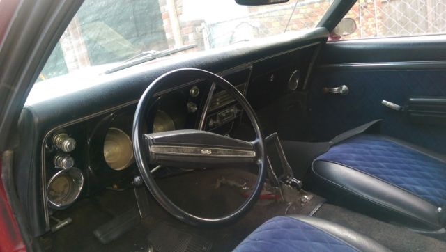 1968 Red Chevrolet Camaro Coupe