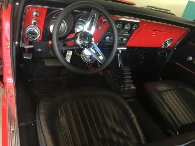 1967 Gold Chevrolet Camaro Coupe
