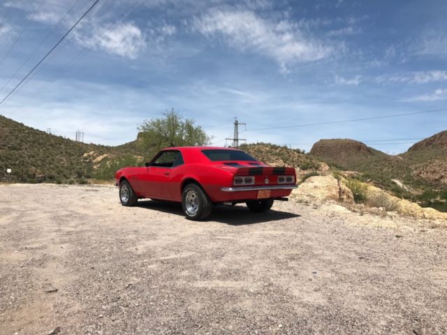 1968 Red Chevrolet Camaro Coupe