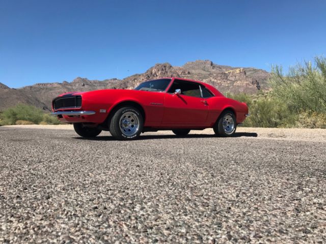 1968 Red Chevrolet Camaro Coupe