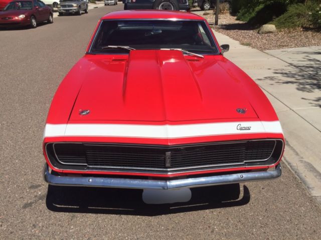 1967 Gold Chevrolet Camaro Coupe