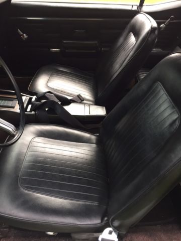 1968 Blue Chevrolet Camaro Convertible