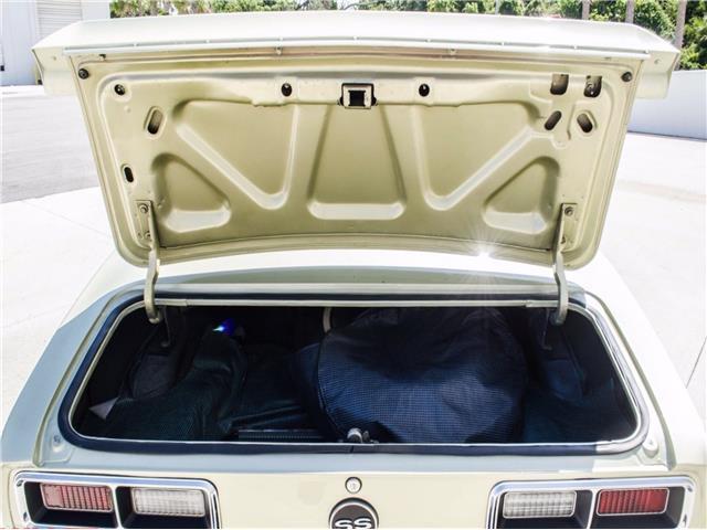 1968 Gold Chevrolet Camaro --