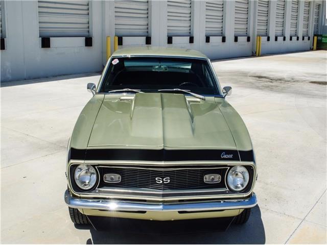 1968 Gold Chevrolet Camaro --