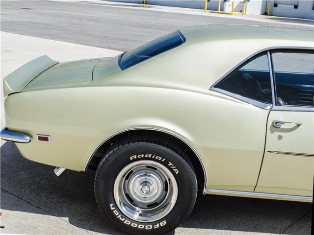 1968 Gold Chevrolet Camaro --