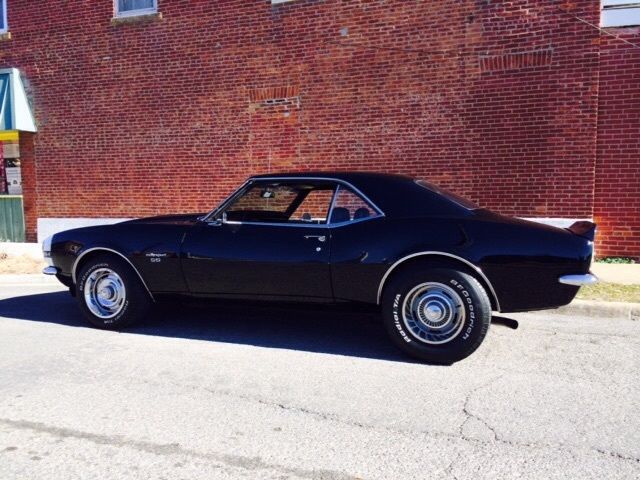1968 Black Chevrolet Camaro Coupe