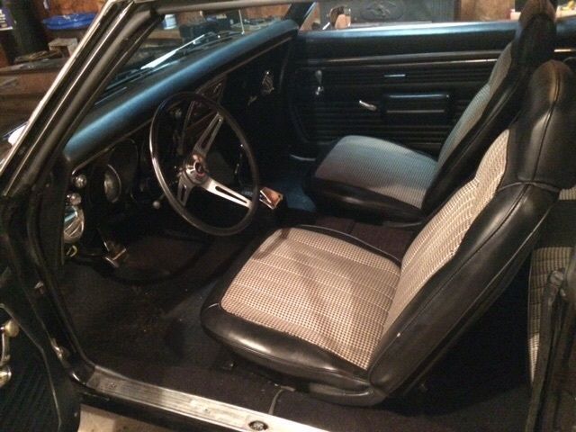 1968 Black Chevrolet Camaro Coupe