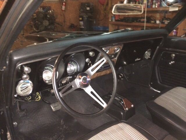 1968 Black Chevrolet Camaro Coupe