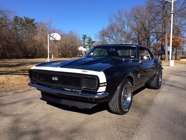 1968 Black Chevrolet Camaro Coupe