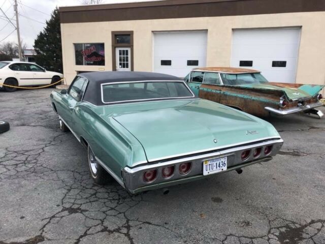 1968 Green Chevrolet Caprice Coupe