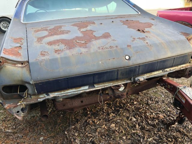 1968 Blue Chevrolet Chevelle Coupe