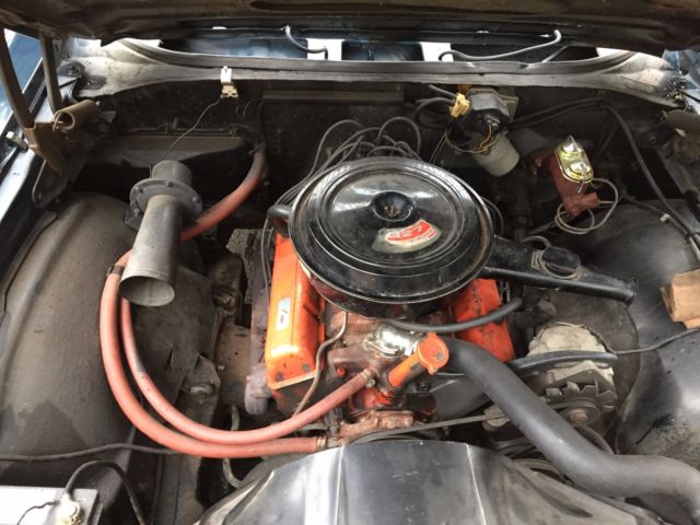 1968 Blue Chevrolet Chevelle Convertible