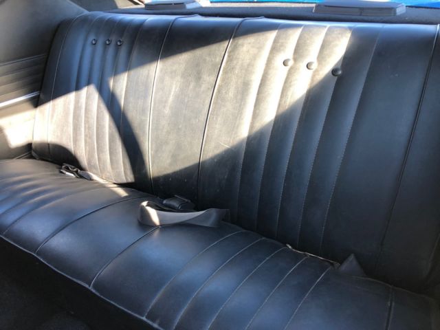 1968 black Chevrolet Chevelle Coupe