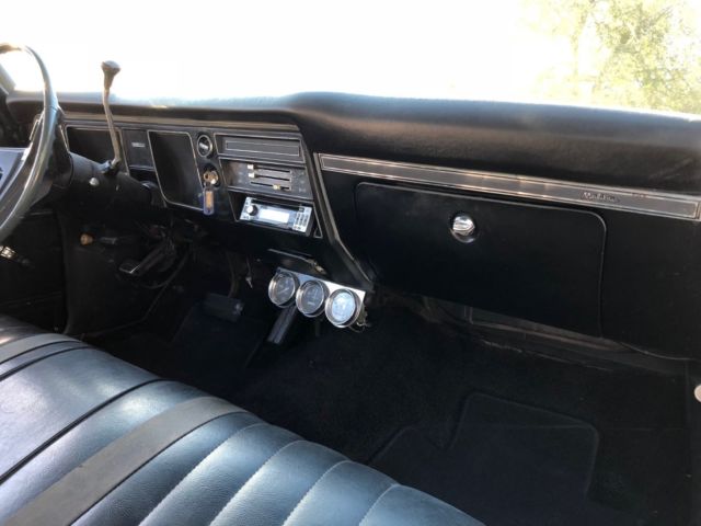 1968 black Chevrolet Chevelle Coupe