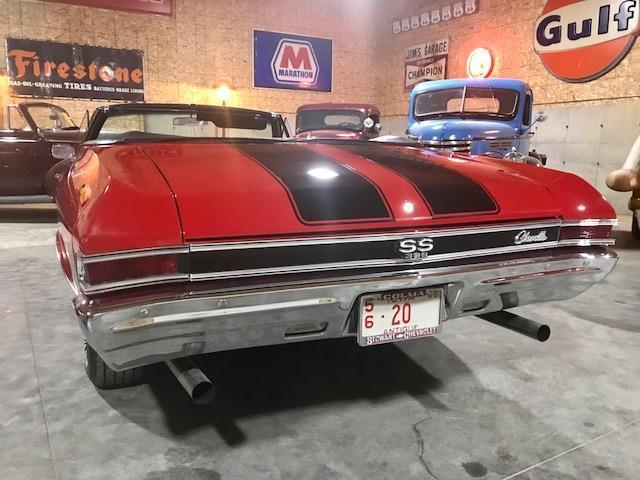 1968 Red Chevrolet Chevelle convertible