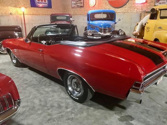 1968 Red Chevrolet Chevelle convertible
