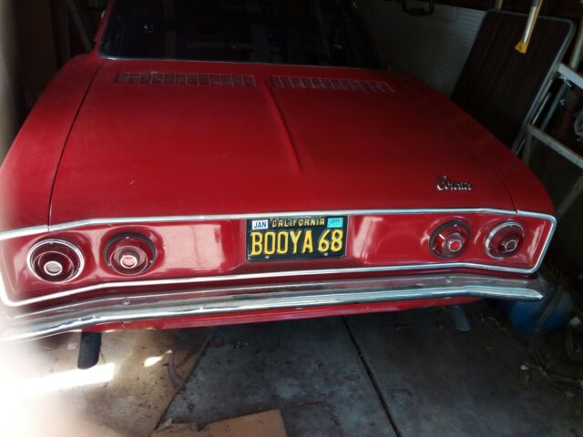 1968 Burnt Orange Chevrolet Corvair Coupe