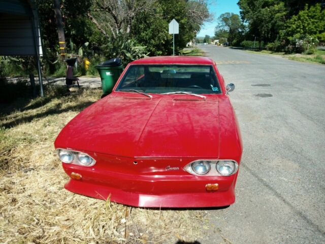 1968 Burnt Orange Chevrolet Corvair Coupe