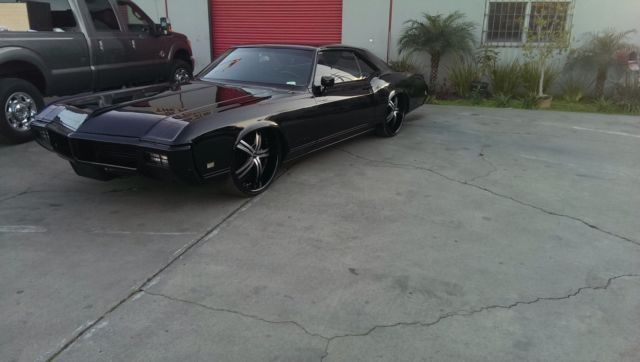 1968 Black Buick Riviera Coupe