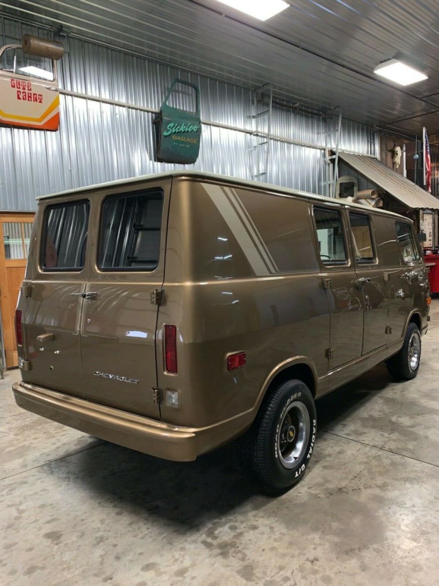 1968 Brown Chevrolet G20 Van Standard Passenger Van
