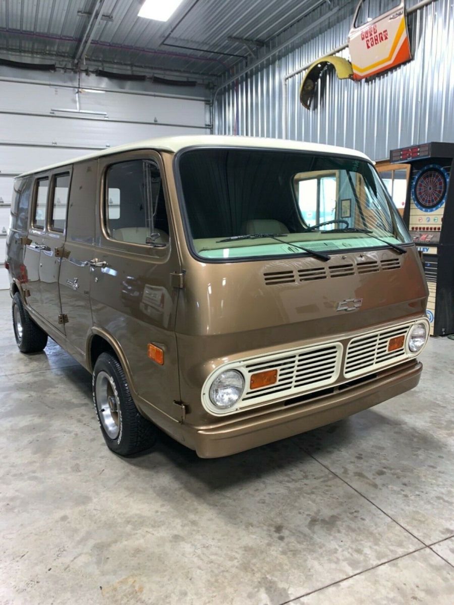 1968 Brown Chevrolet G20 Van Standard Passenger Van