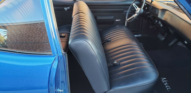 1968 CUSTOM BLUE Chevrolet Nova Coupe