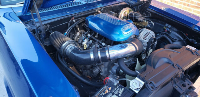 1968 CUSTOM BLUE Chevrolet Nova Coupe