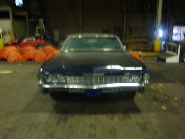 1968 DARK BLUE Chevrolet Impala Coupe