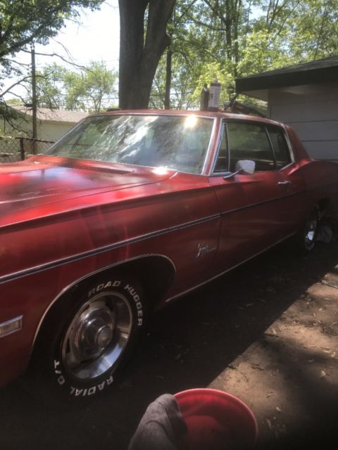 1968 Red Chevrolet Impala Coupe