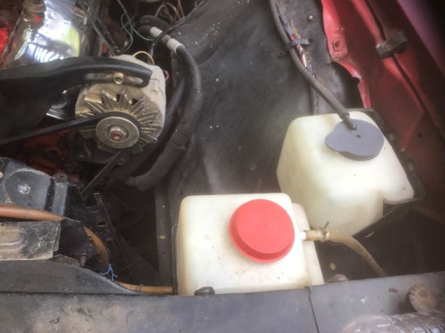 1968 Red Chevrolet Impala Coupe