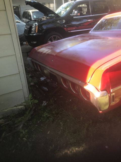 1968 Red Chevrolet Impala Coupe
