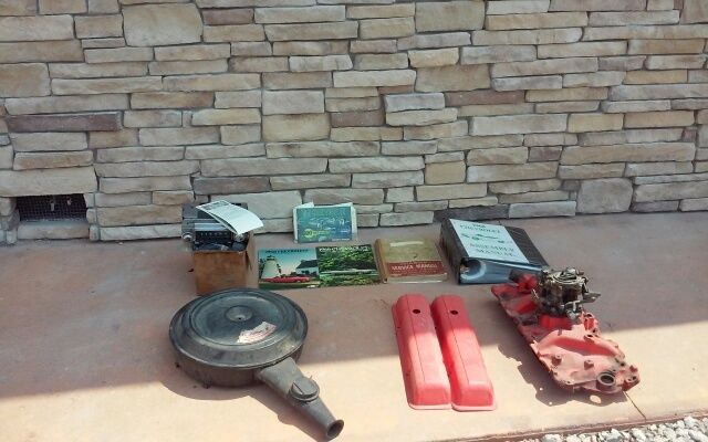 1968 White Chevrolet Impala Hard top