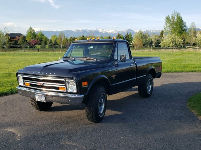 1968 Blue Chevrolet C-10 Standard Cab Pickup