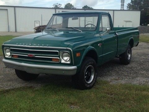 1968 Green Chevrolet C/K Pickup 1500 Standard Cab Pickup